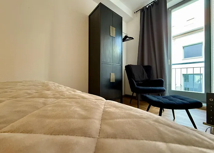 Balkon, Zentral, Modern, Erfurt City