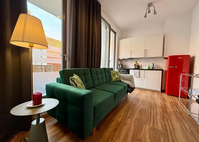 Balkon, Zentral, Modern, Erfurt City